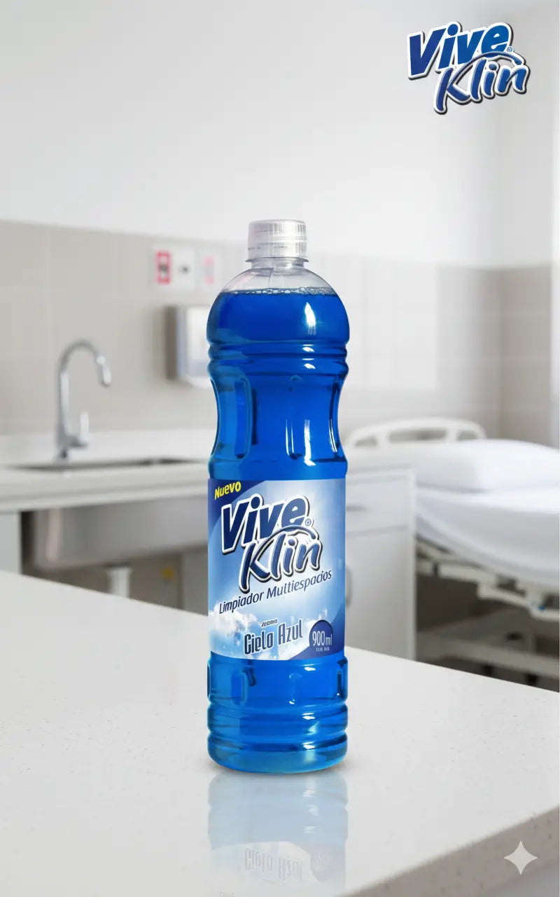 Limpiapisos Concentrado Cielo Azul 900 ml. Viveklin