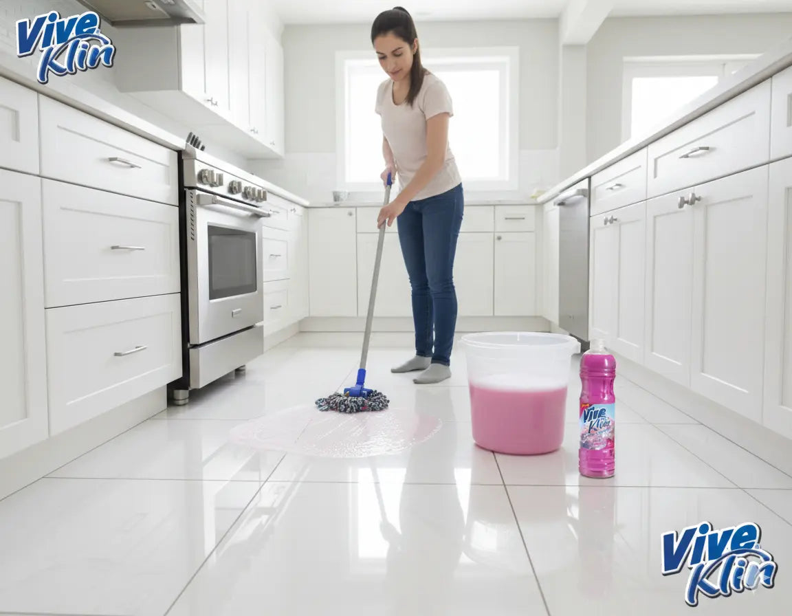 Limpiapisos Concentrado Aroma Primavera 900 ml. Viveklin