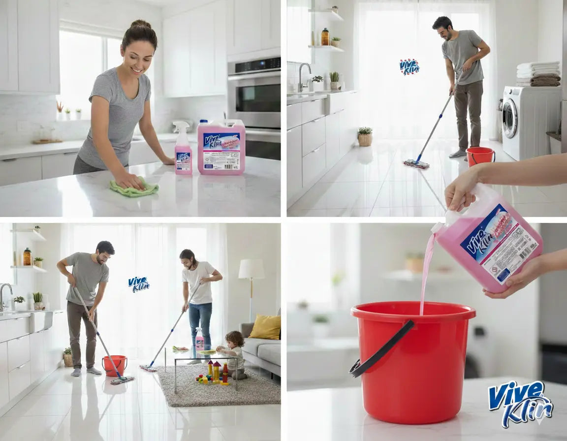 Limpiapisos Primavera Bidon 5 lts. Viveklin