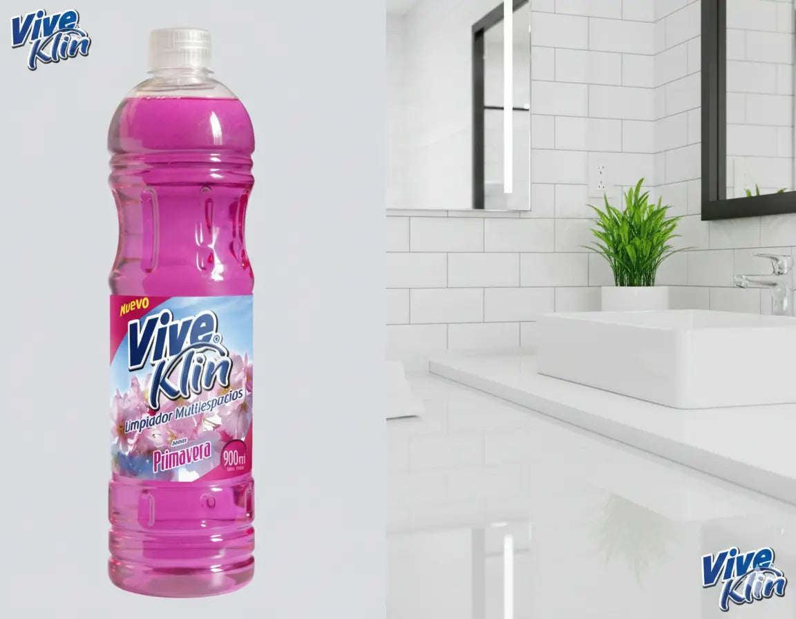 Limpiapisos Concentrado Aroma Primavera 900 ml. Viveklin