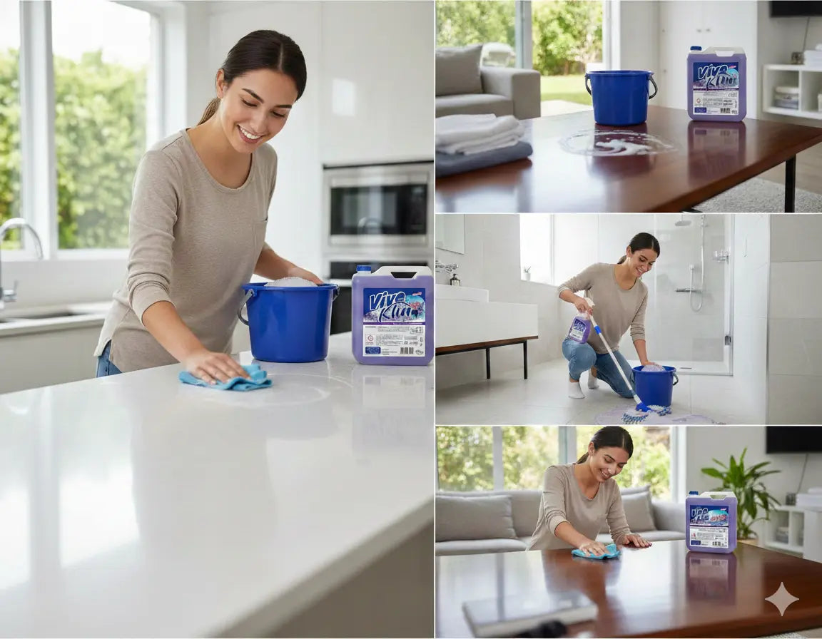 Limpiapisos Lavanda Bidon 5 lts. Viveklin