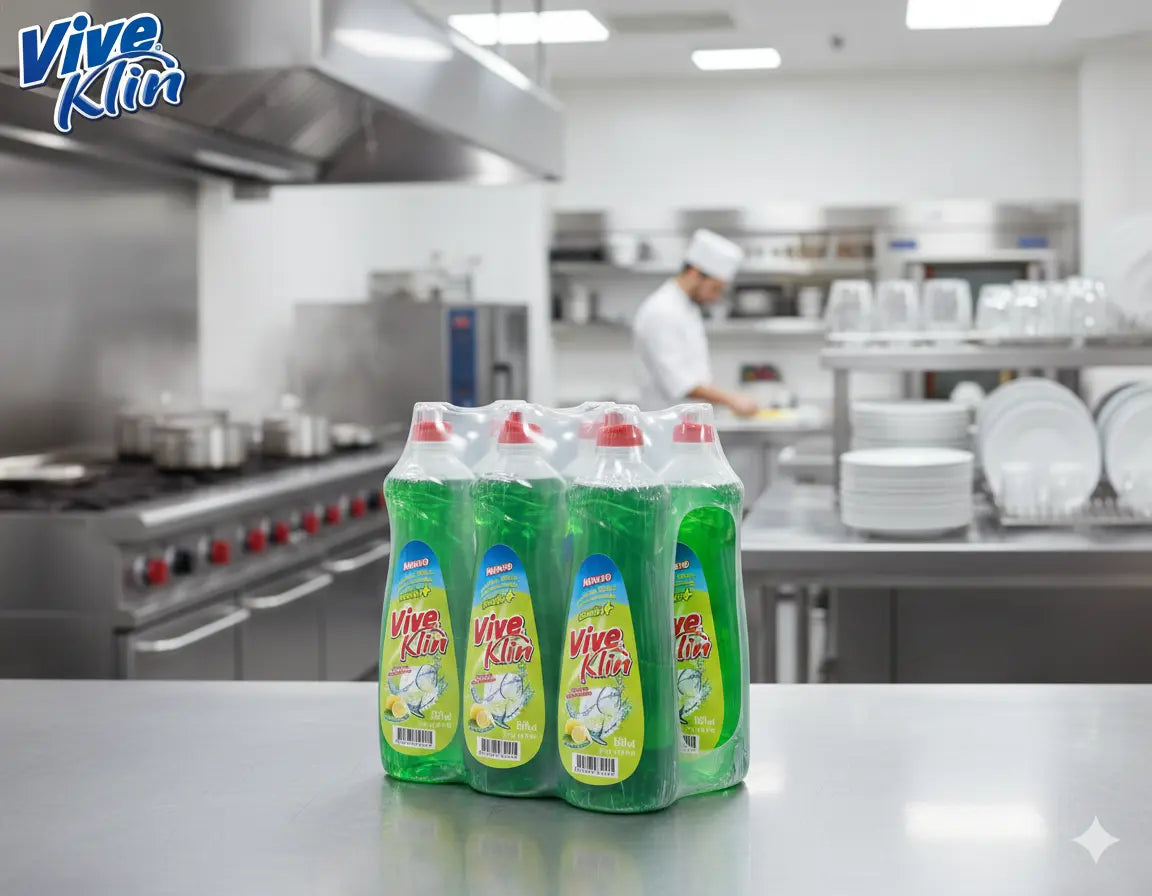 Lavalozas líquido concentrado aroma Limón Viveklin 500 cc.