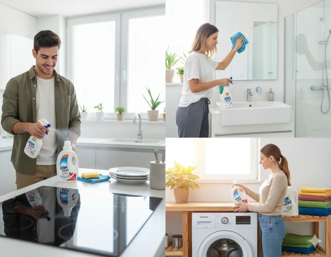 Detergente líquido Matic 3 lts. Viveklin