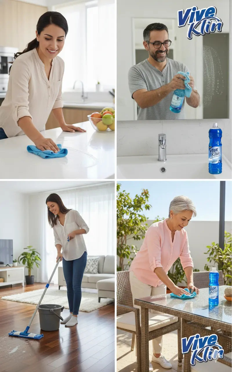 Limpiapisos Concentrado Cielo Azul 900 ml. Viveklin