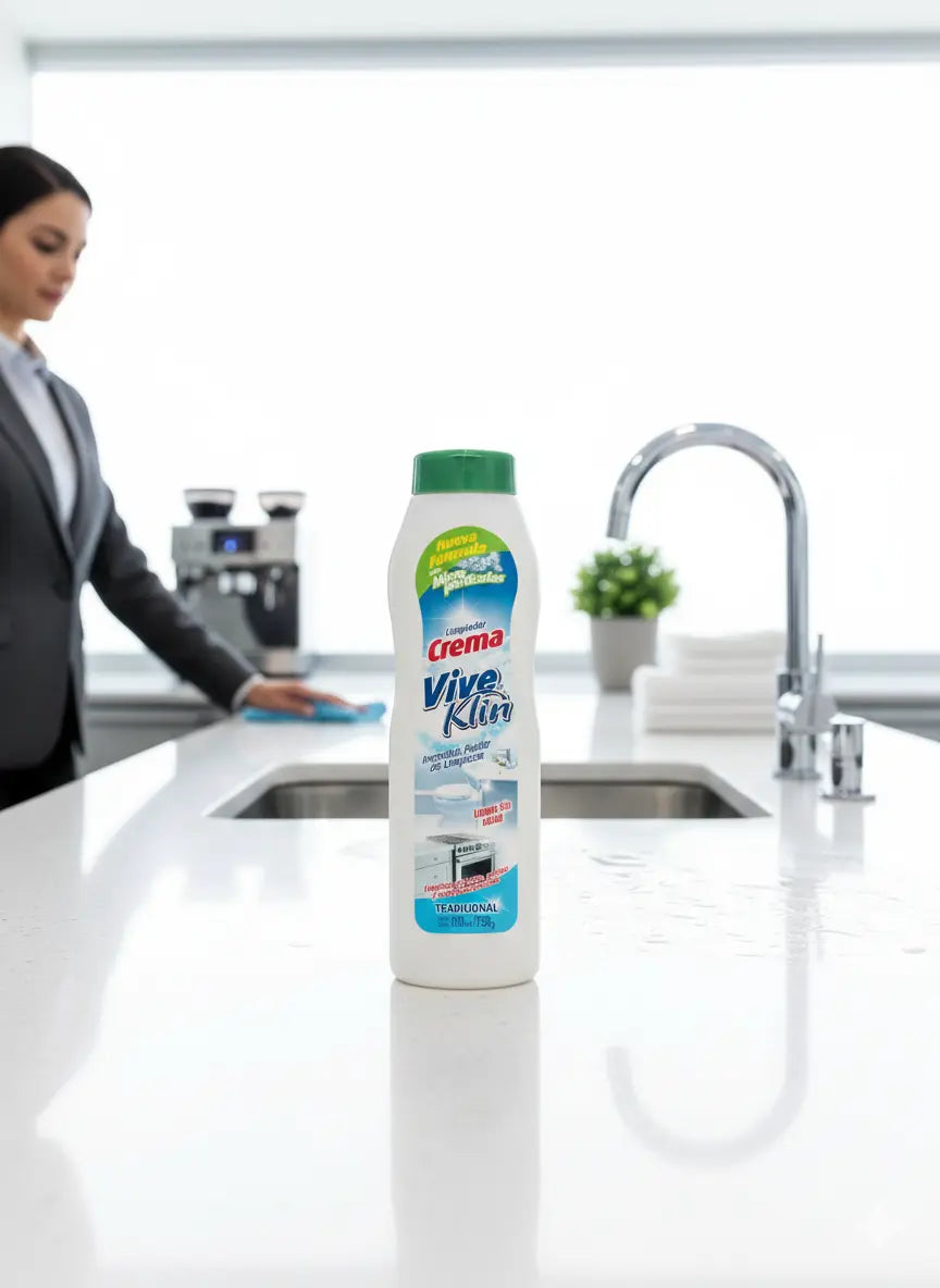 Limpiador crema tradicional 750 grs. Viveklin