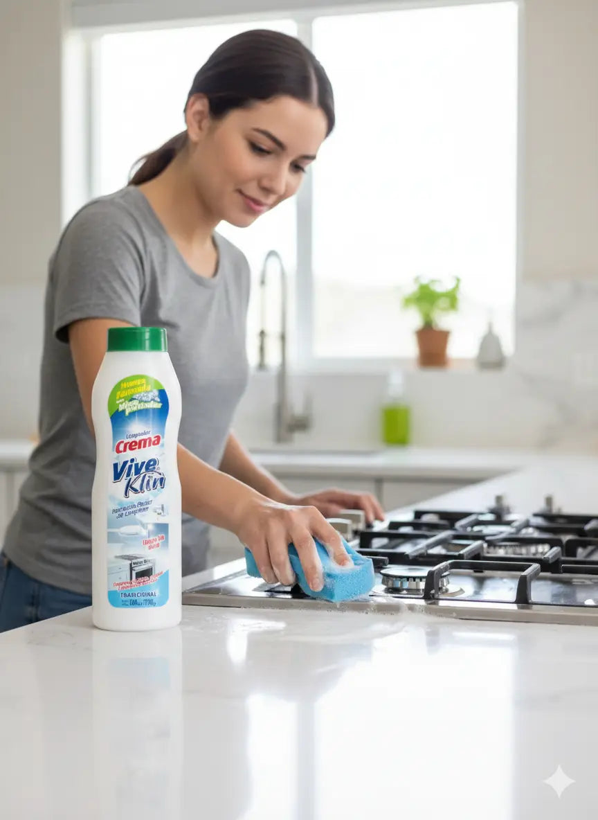 Limpiador en crema tradicional Viveklin 500 ml.