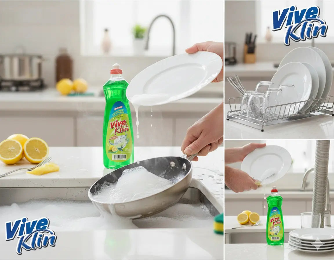 Lavalozas líquido concentrado aroma Limón Viveklin 500 cc.