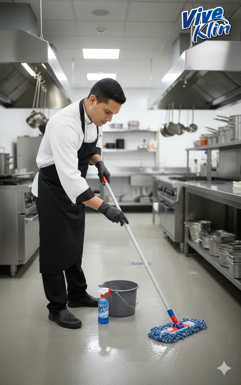 Limpiapisos concentrado Viveklin aroma Cielo Azul 900 ml.