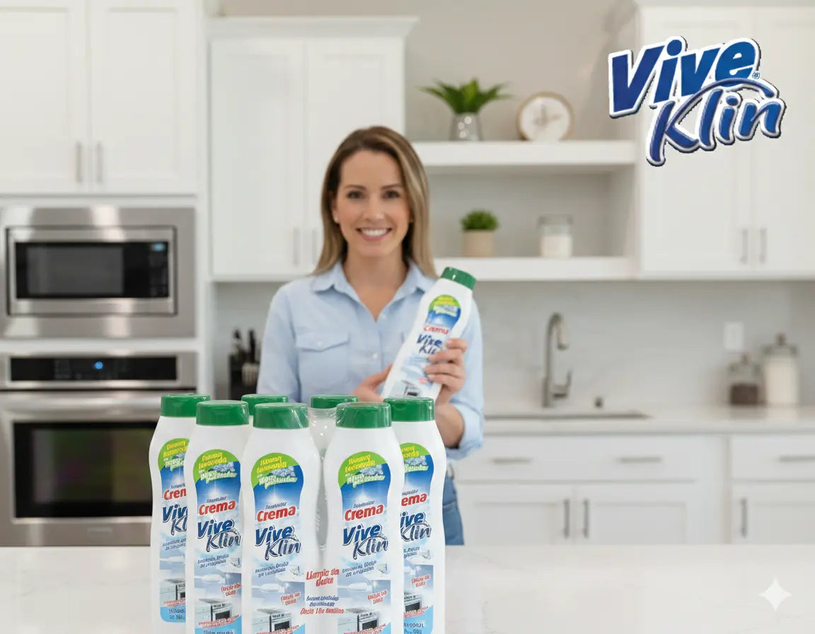 Limpiador en crema tradicional Viveklin 500 ml.