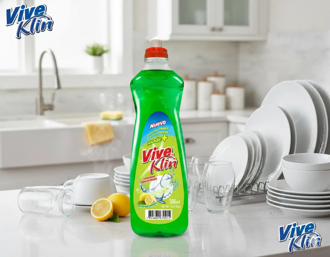 Lavalozas líquido concentrado aroma Limón Viveklin 500 cc.