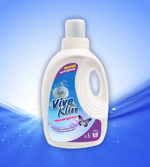 Detergente líquido hipoalergénico para ropa 3 lts.