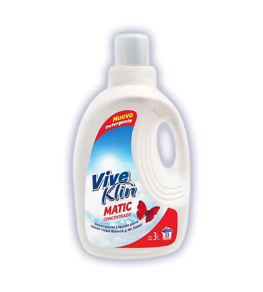 Detergente líquido Matic para ropa 3 lts.